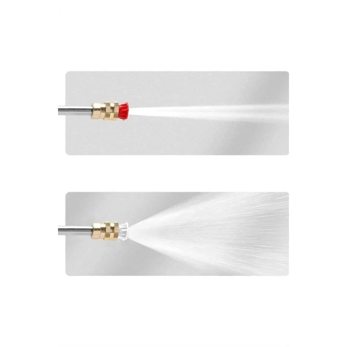 Bahçe Ve Araba Yıkama Tabancası Su Basınçlı Hazneli Bataryalı Oto Yıkama