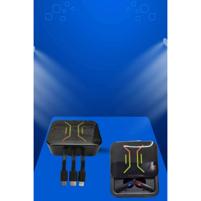 Bluetooth Bağlantılı Kablosuz Kulaklık Ve Yeni Nesil Akıllı Saat 5.0 Bluetooth