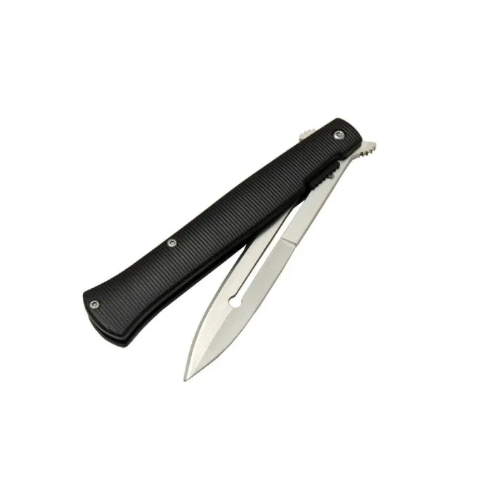Çakı Metal Delikli Kabzalı 23 Cm , Yarı Otomatik