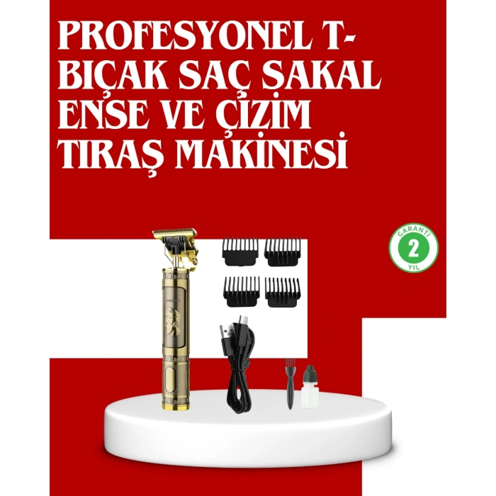Daling Profesyonel Tıraş Makinesi Islak Ve Kuru Kullanım