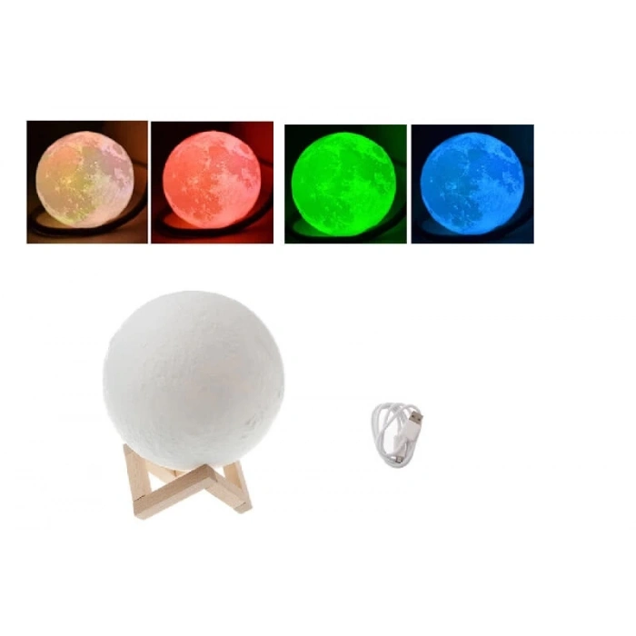 Dekoratif Yerküre 15cm Pilli Lamba