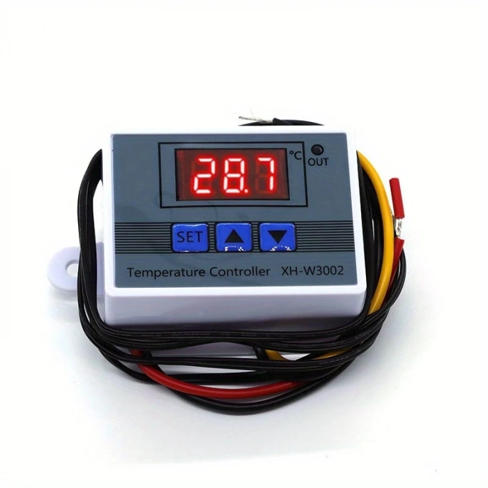 Dijital Termostat Xh-w3002 Led Ekranlı Sıcaklık Kontrol Cihazı 220v