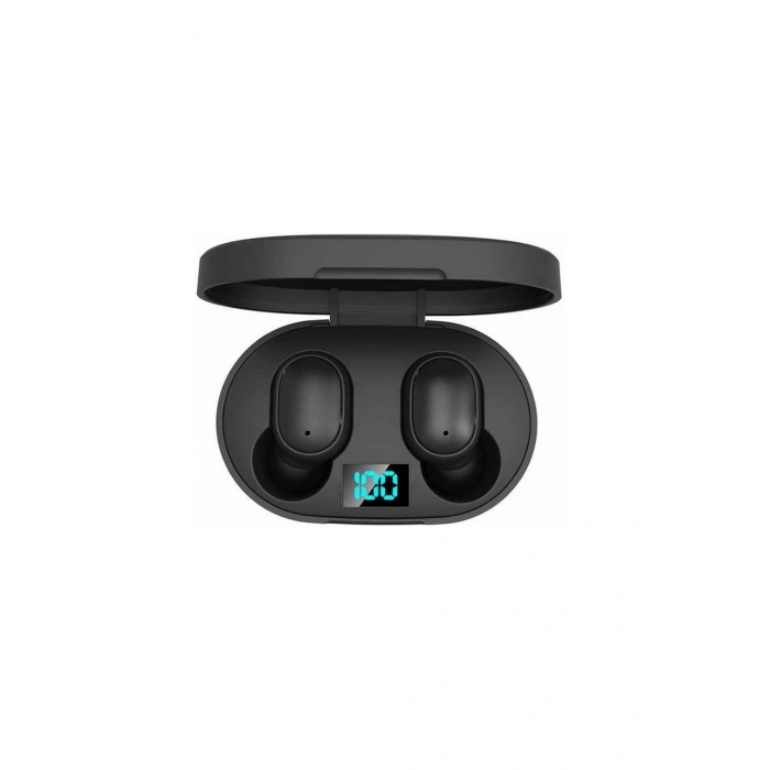 E6s Kablosuz Kulaklık Dijital Göstergeli Bluetooth Kulaklık 5.0