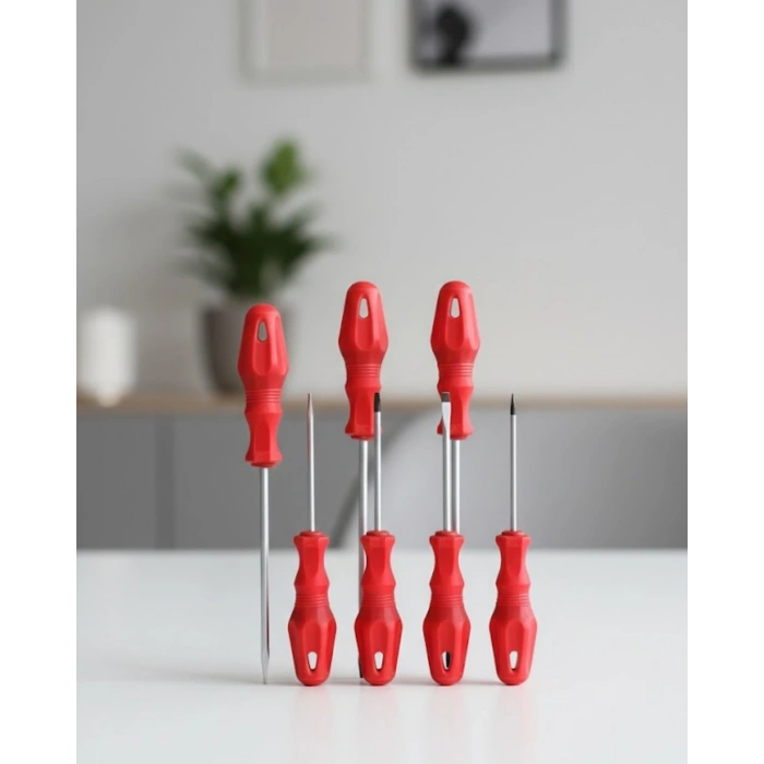 Ev Ve Atölye Kullanımına Uygun 7 Parça Tornavida Seti