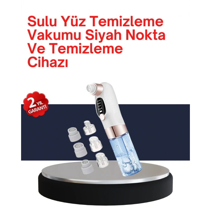 Evde Kolay Kullanım İçin Şarjlı Siyah Nokta Temizleme Aleti