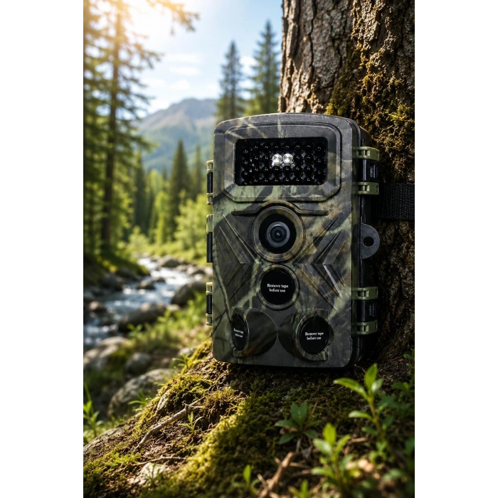 Fotokapan Kamera 3 Sensör 16mp Full Hd 1080p Gece Görüşlü 2 Inç Lcd Ekran