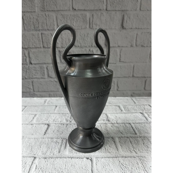 Füme Şampiyonlar Kupası 25cm Modern Dekor Ödül Biblo