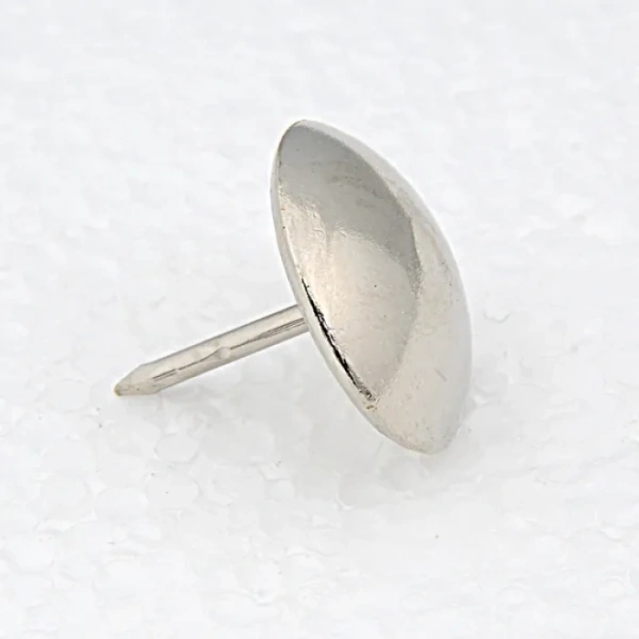 - Gümüş Parlak Kabara / Raptiye 11 Mm 100