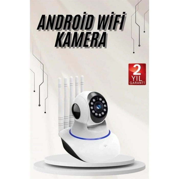 Güvenlik Kamerası Antenli Gece Görüşlü Sensörlü Harekete Duyarlı