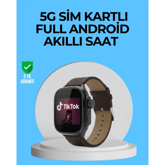 Kamera Özellikli Akıllı Saat Play Store Destekli