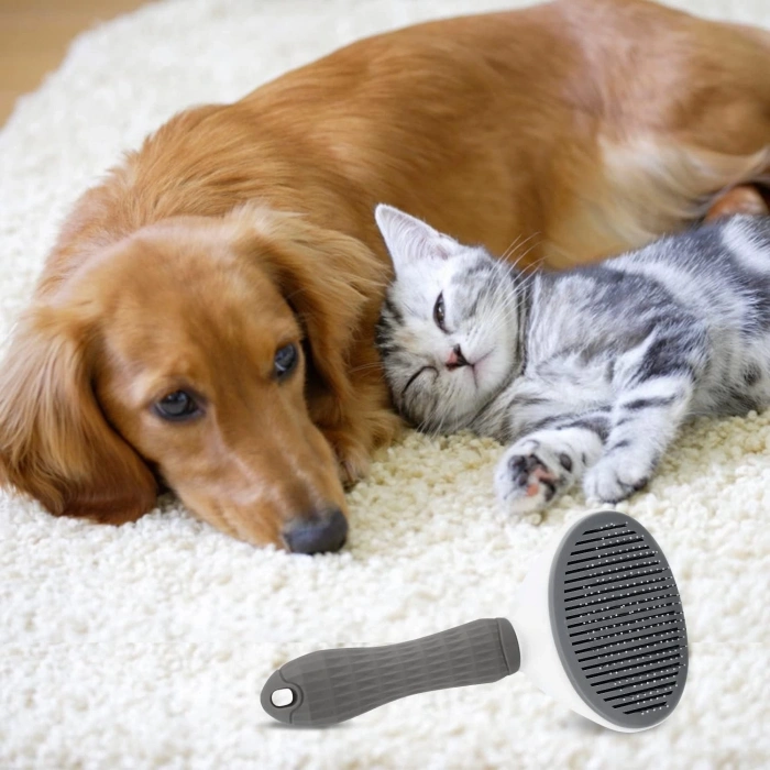 Kedi Köpek Tüy Toplayıcı  Pet Tarak 20 Cm