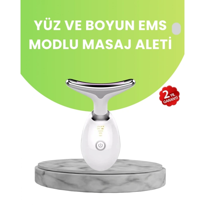 Kırışıklık Azaltıcı Led Işık Cilt Bakım Aleti 7 Renk