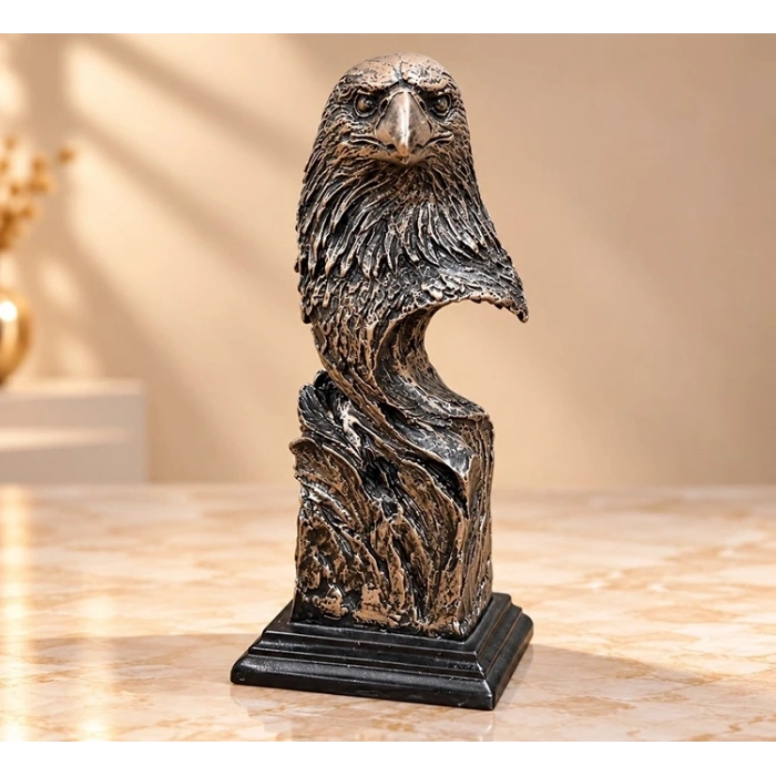 Polyester Kartal Büstü Figür Alk6349