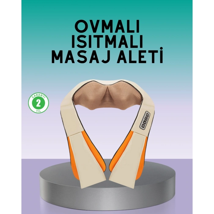 Profesyonel Ovmalı Masaj Aleti Isıtmalı Vücut Masajı İçin Pratik Kullanım