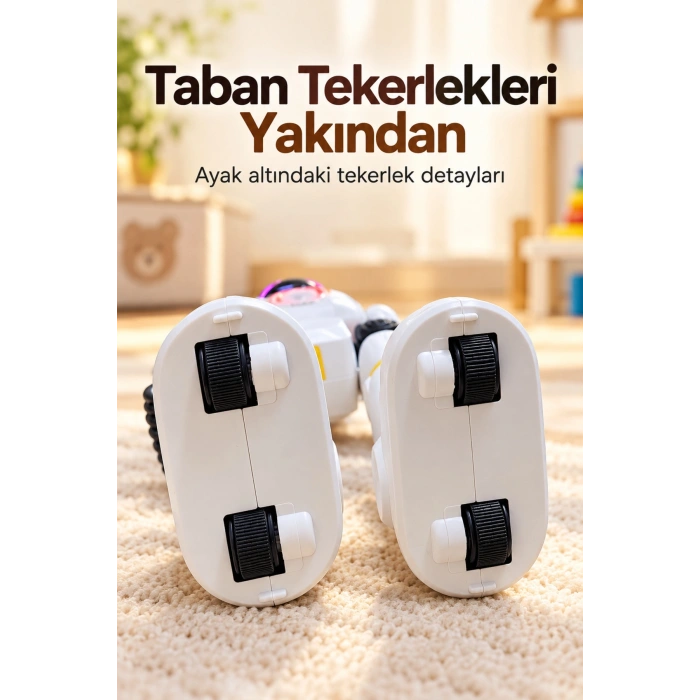 Programlanabilir Robot Oyuncak Kumandayla Komut Kaydetme Özellikli