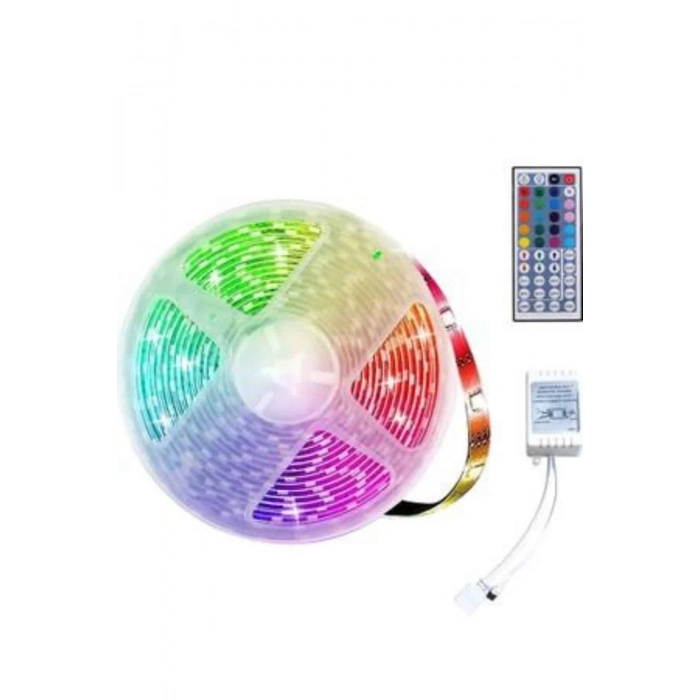 Rgb Neon Şerit Led Lamba 10 Metre İç Mekan Tasarımına Uygun