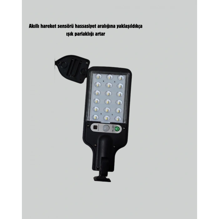 Stl616 Sensörlü Solar Sokak Lambası