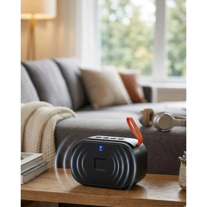 Taşınabilir Kablosuz Bluetooth Hoparlör Usb Tf Kart Destekli Ses Sistemi