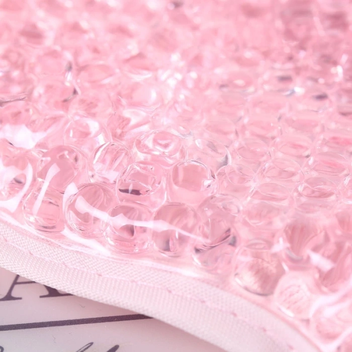 Terapi Jel Yüz Maskesi Soğuk Ve Sıcak Boncuklu Ayarlanabilir Maske (pembe)