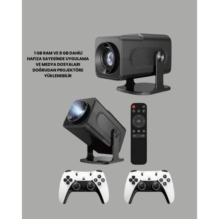 Wifi6 Ve Bluetooth 5.4 Destekli Led Projektör - Hcs350pro