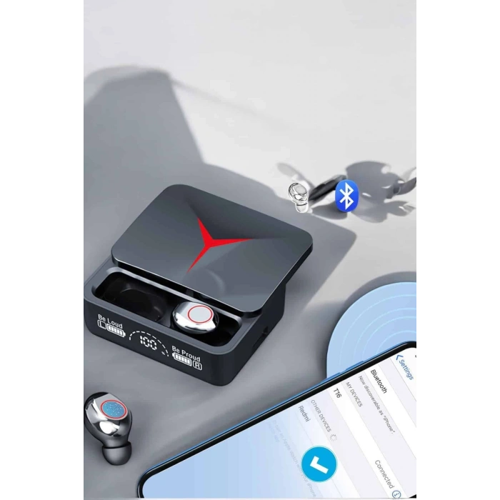 Yeni Nesil Powerbankli Bluetooth Bağlantılı Kablosuz Kulaklık