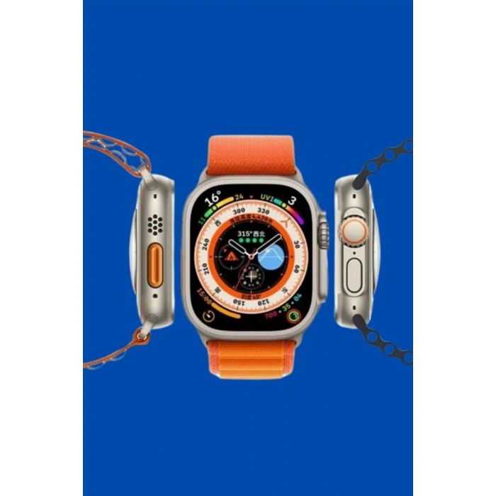 Yeni Nesil Ultra Akıllı Saat Adımsayar Uyku Takibi Nabız Sensörü