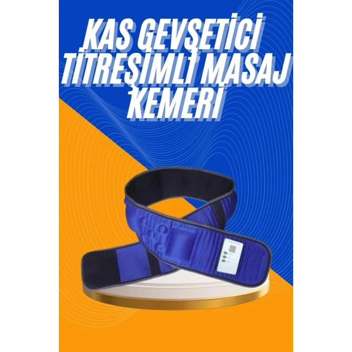 Zayıflama Destekli Masaj Kemeri Fişli 5 Motorlu