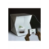 20 X 20 Cm Profesyonel Stüdyo Led Işıklı Çift Sıra Ürün Fotoğraf Çekim Çadırı