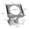 360 Derece Dönebilen Yükseltilmiş Masaüstü Ayarlanabilir Metal Tablet Standı