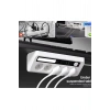 5’li Akım Korumalı Priz 2500w | 2 Usb + 2 Type-c Hızlı Şarj | Led Gece Lambalı | Dokunmatik Beyaz