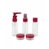 5’li Seyahat Boy Kozmetik Şişe Seti 30 Ml Çantalı Organizer