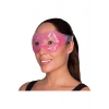 Pembe Jel Boncuklu Göz Maskesi, Soğuk & Sıcak Kullanım Rahatlatıcı Terapi Maskesi