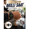Akıllı Saat 5.0 Bluetooth Bağlantılı Sağlık Ve Uyku Takibi Sosyal Medya Girişli Yeni Nesil