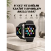 Akıllı Saat Wireless Şarj Yüksek Çözünürlüklü Müzik Dinleme Sesli Cevaplama