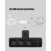 Anahtarlı Çoklu Priz 3 Usb 1 Type-c Hızlı Şarj Destekli