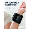 Bilekten Dijital Tansiyon Ölçer Geniş Ekran Ve Kolay Okunabilir Gösterge