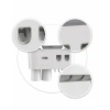 Çift Dispenserli Diş Macunu Sıkacağı 6 Fırçalık Bardaklı Banyo Organizer