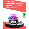 Çok Renkli Led Masaüstü Disko Topu Parti Aydınlatma Cihazı