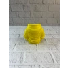 Dekoratif Sarı Hoodie Kalemlik 10x10 Cm