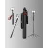Dikey Ve Yatay Çekim Destekli Selfie Stick Tripod