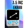 El Atarisi 3.5 İnç Ekran Çift Konsol 666 Adet Retro Oyun Gamepad