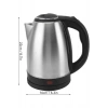 Elektrikli Paslanmaz Çelik Su Isıtcı Çelik Kettle 1.8 Lt. Uzun Ömürlü