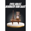 Eyfel Kuleli Kum Saati Dekoratif Hediyelik Eşya Retro Eyfel Kulesi