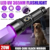 F-365 Uv 20w Şarjlı 26650 Pilli Profesyonel El Feneri
