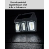 Güneş Enerjili Bahçe Ve Duvar Aydınlatma – Bk-618-3 Led Lamba