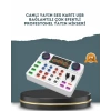 Gürültü Engelleme Özellikli Canlı Yayın Ses Kartı