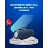 Ipx5 Su Geçirmez Taşınabilir Bluetooth Hoparlör Renkli Işıklı