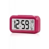 Işıklı Dereceli Masa Ofis Saati Alarmlı Termometre Takvim Çalar Saat
