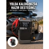 Işıklı Hava Kompresörlü Taşınabilir Akü Takviye Ünitesi Yeni Nesil