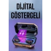 Kablosuz Bluetooth Kulaklık Dijital Göstergeli Uzun Pil Ömrü